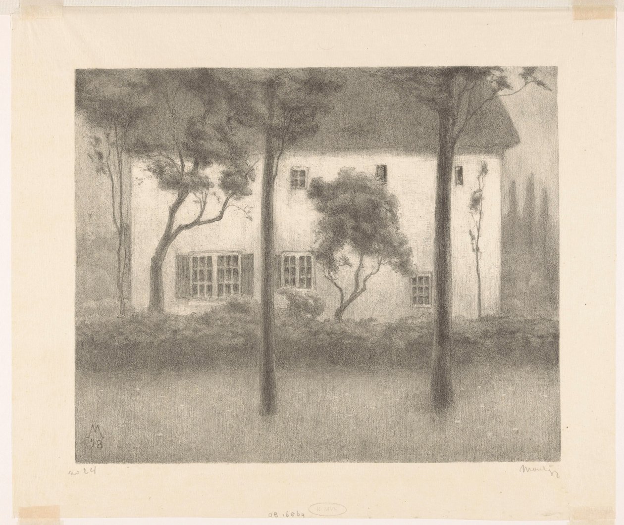 Hus af Simon Moulijn (signed by artist)