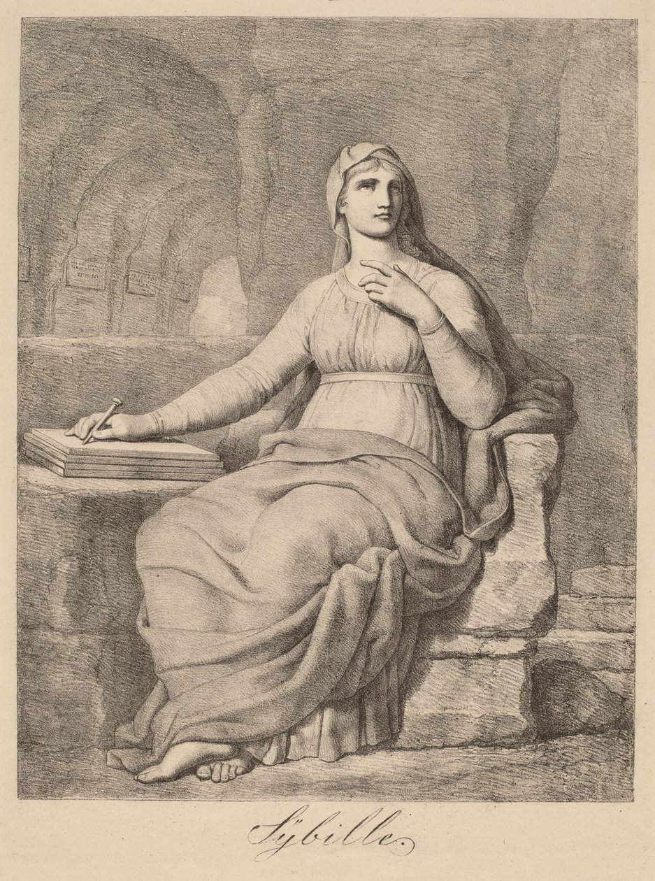 Sibylle (Sibylle) af Simon Petrus Klotz