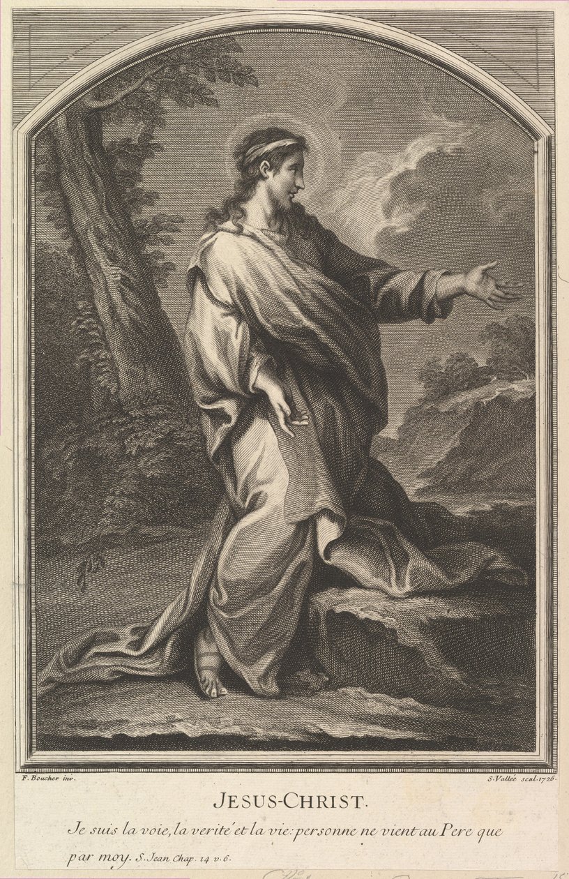 Jesus Kristus, 1726. af Simon Vallee