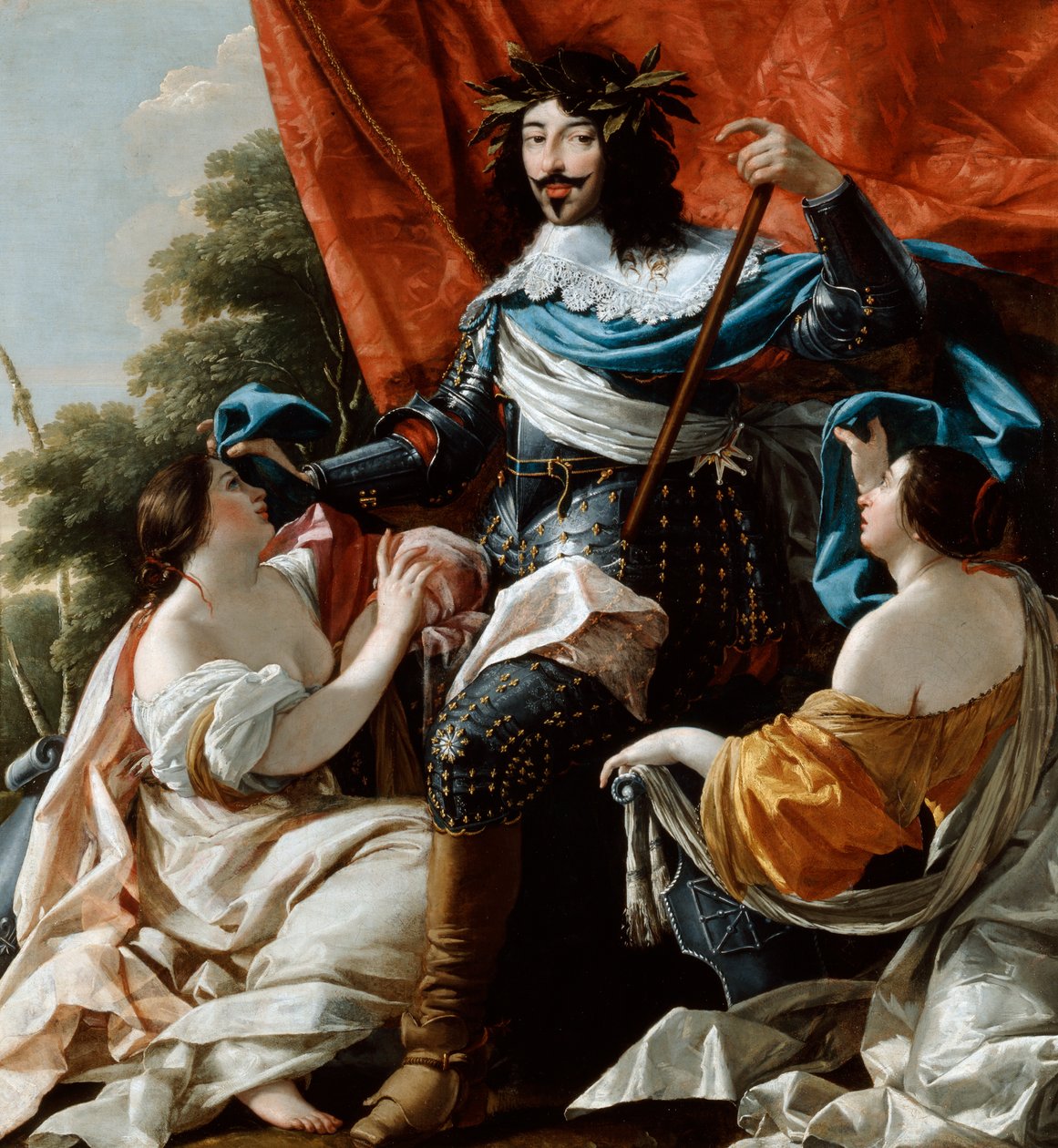 Ludvig XIII, 1600-tallet af Simon Vouet