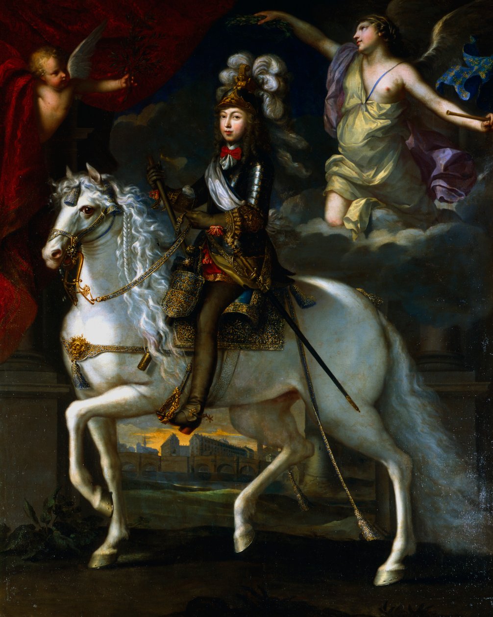 Ludvig XIV, konge af Frankrig, 1648 af Simon Vouet