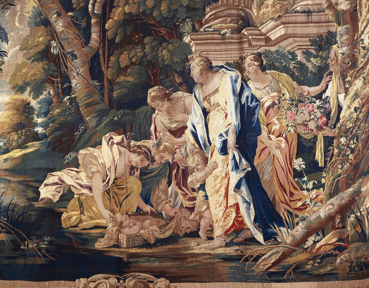 Fundet af Moses af Simon Vouet