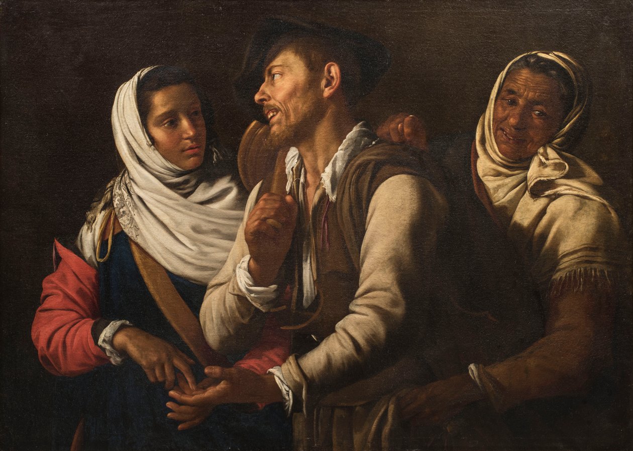 Spåkonen, 1617. af Simon Vouet
