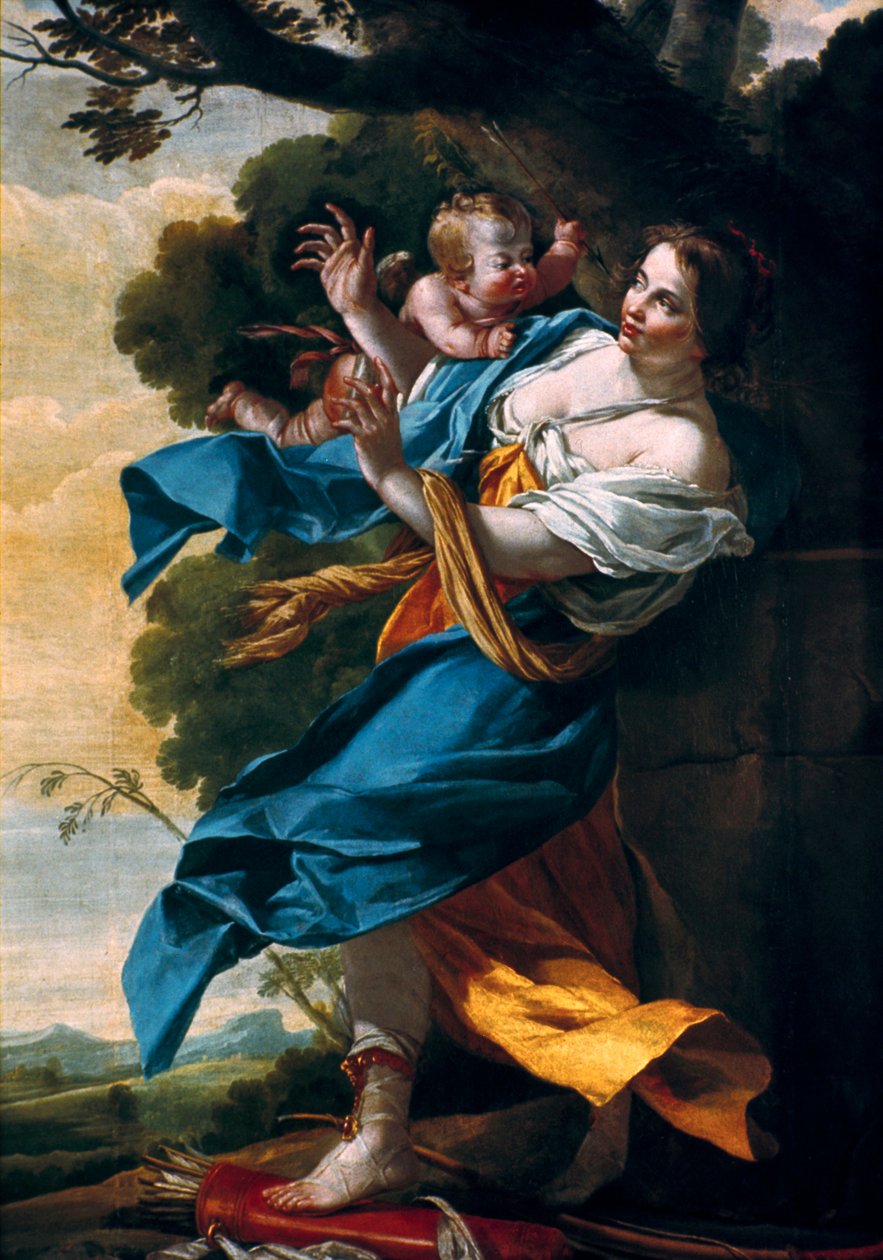 Kærligheden som hævnes, 1600-tallet. af Simon Vouet