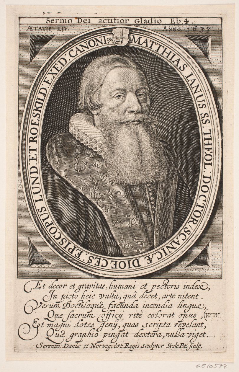 Biskop Mads Jensen af Simon de Pas