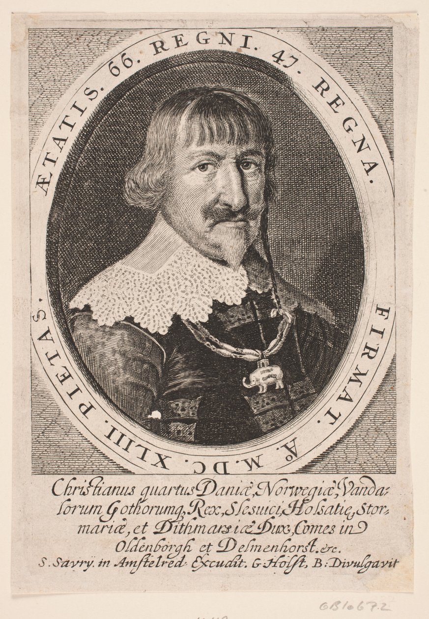 Christian IV af Simon de Pas