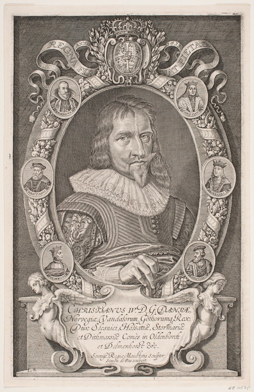 Christian IV af Simon de Pas