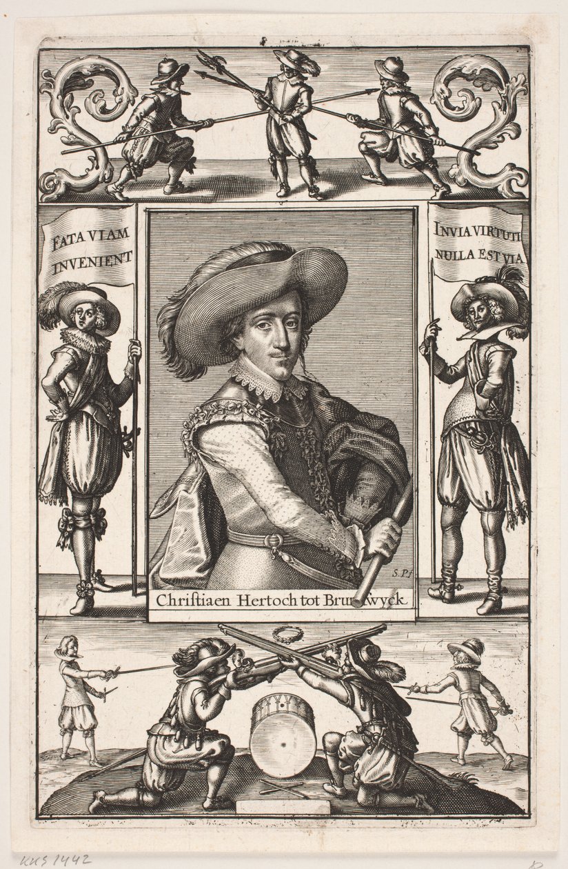 Hertug Christian af Braunschweig af Simon de Pas