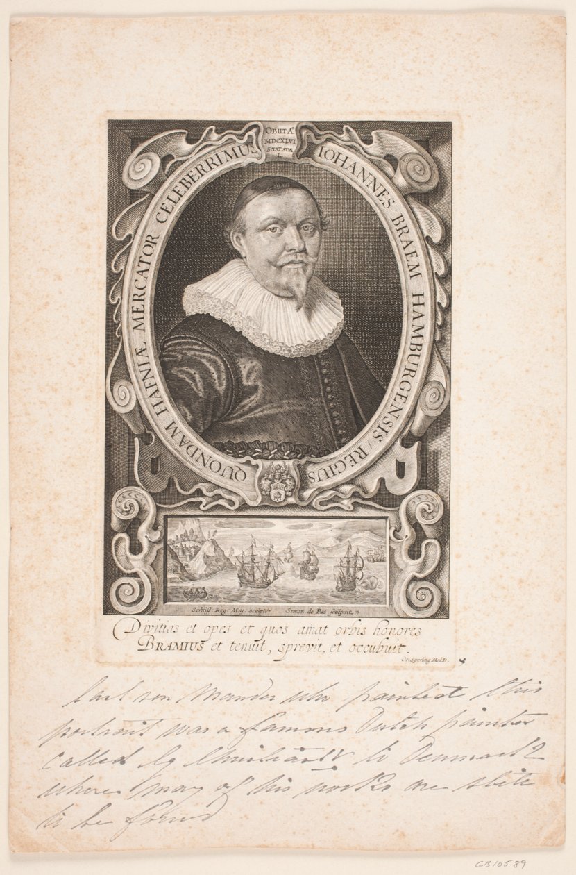 Købmanden Johan Braem af Simon de Pas
