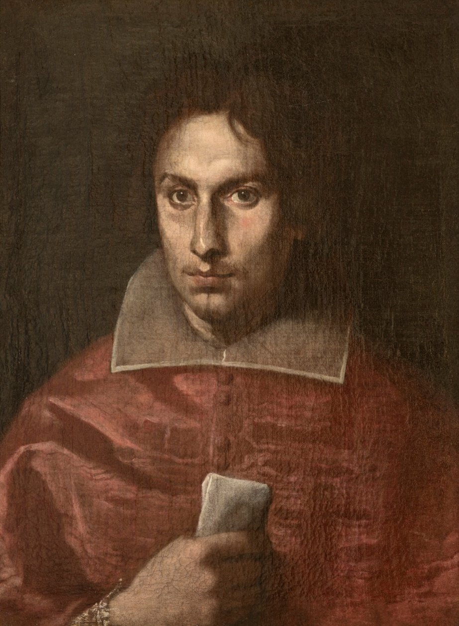 Portræt af kardinal Antonio Barberini af Simone Cantarini