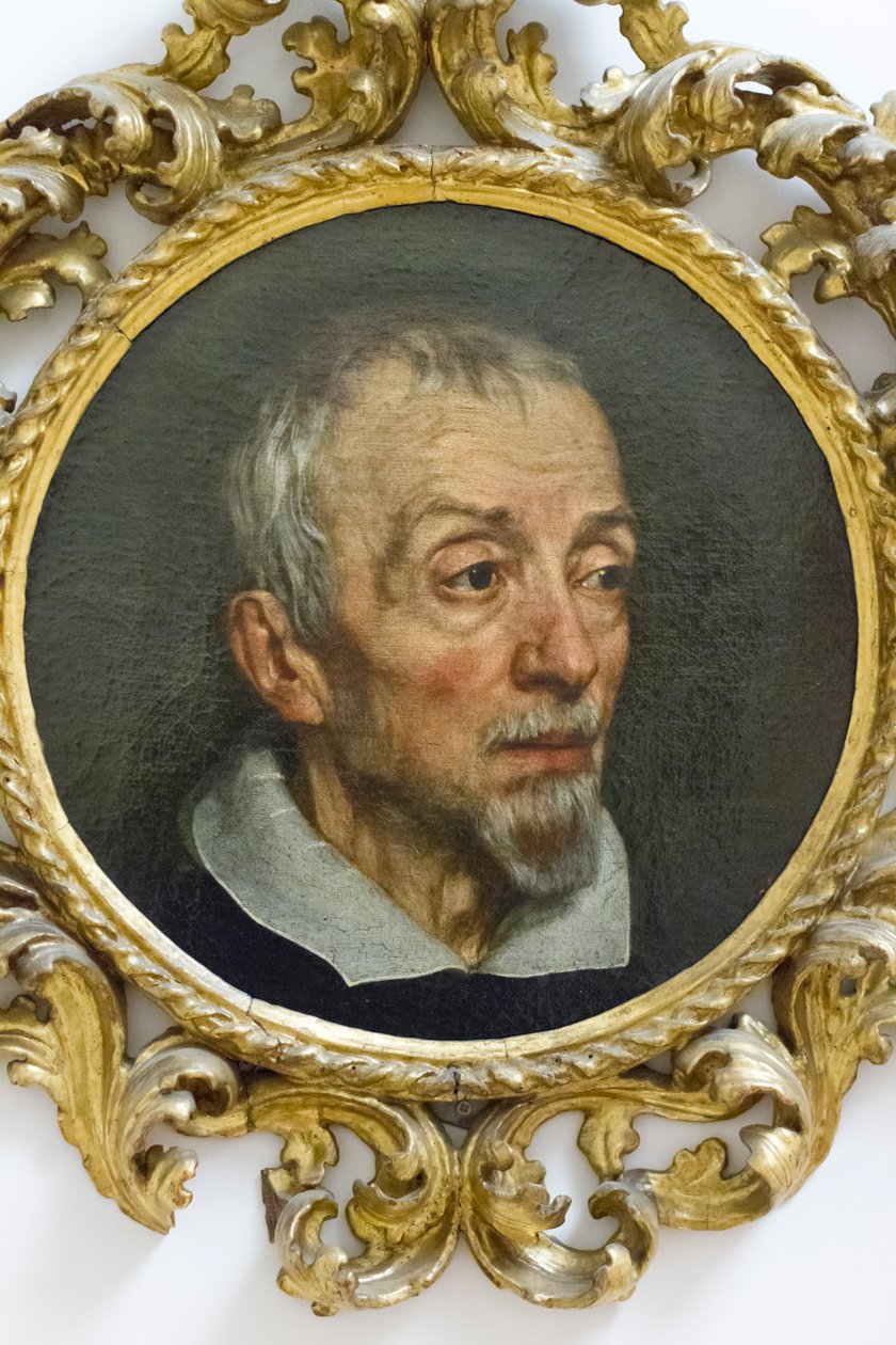 Portræt af Guido Reni af Simone Cantarini