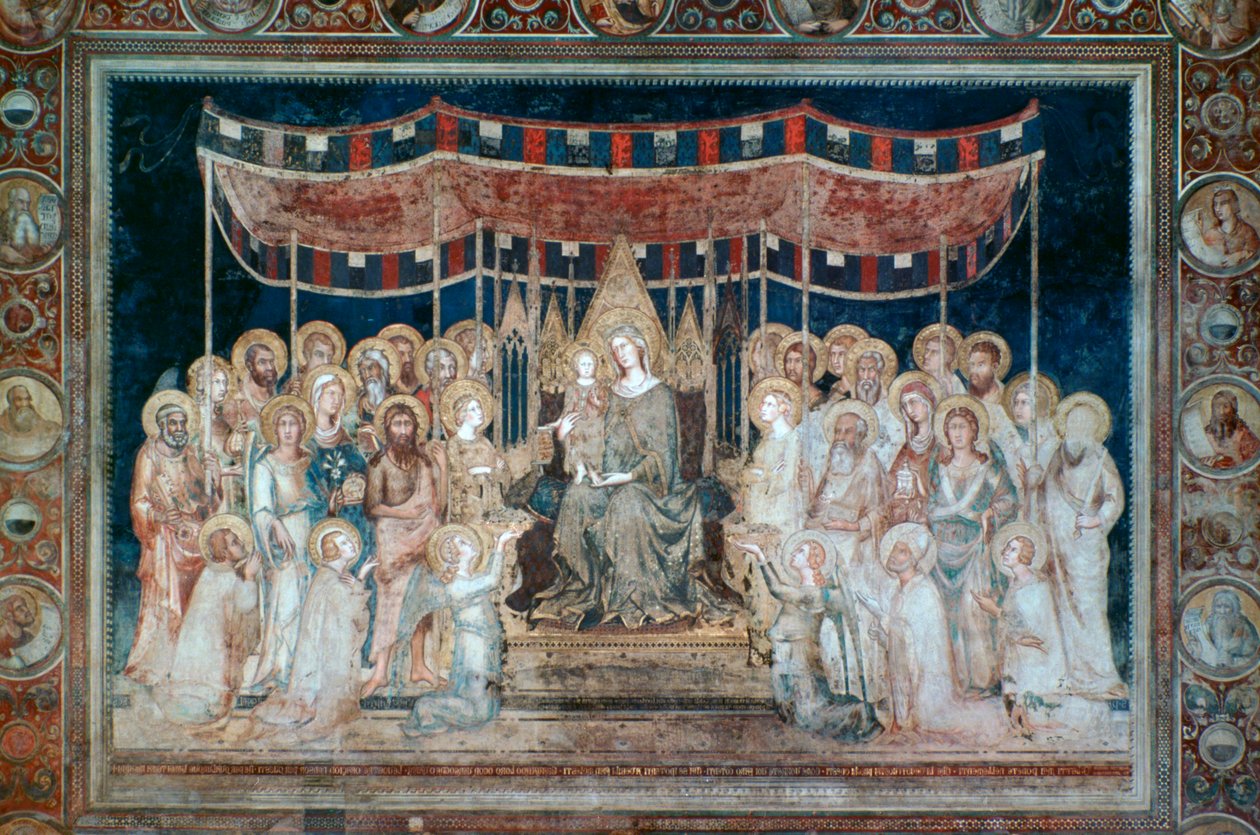 Maesta, 1315 af Simone Martini