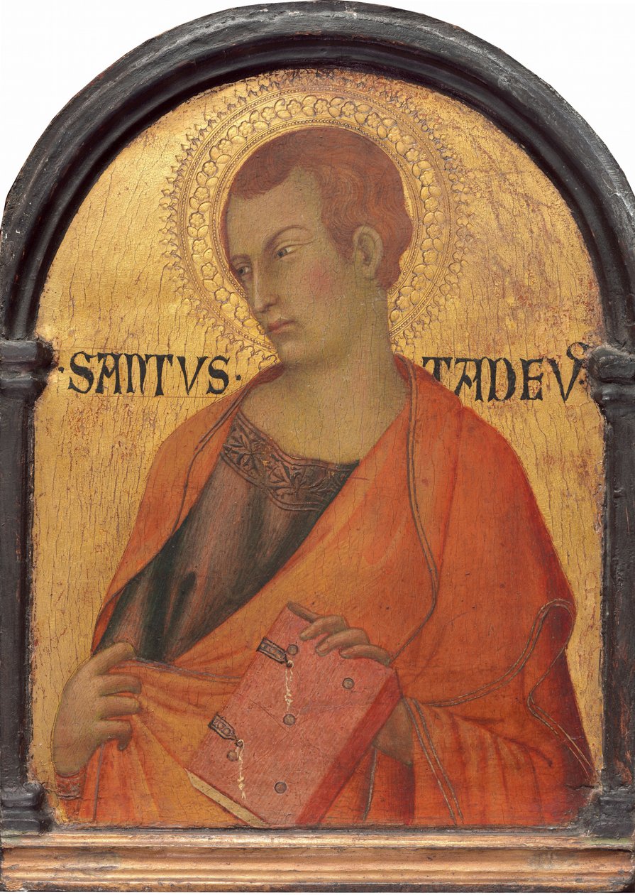 Sankt Judas Thaddeus, ca. 13151320. af Simone Martini