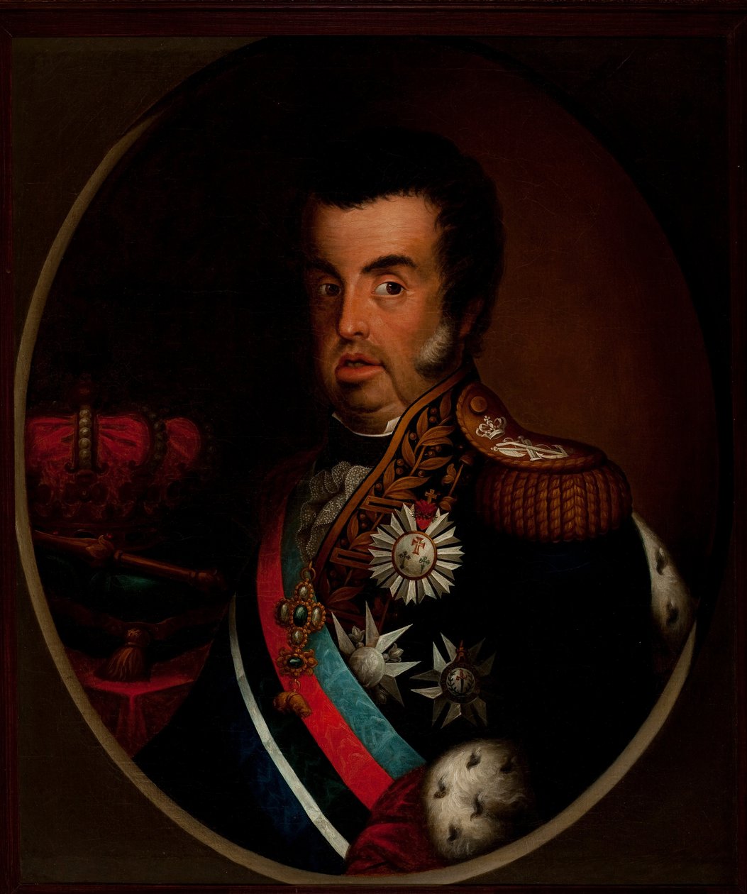 Portræt af Dom Joao VI (ca. 1820) af Simplicio Rodrigues de Sa