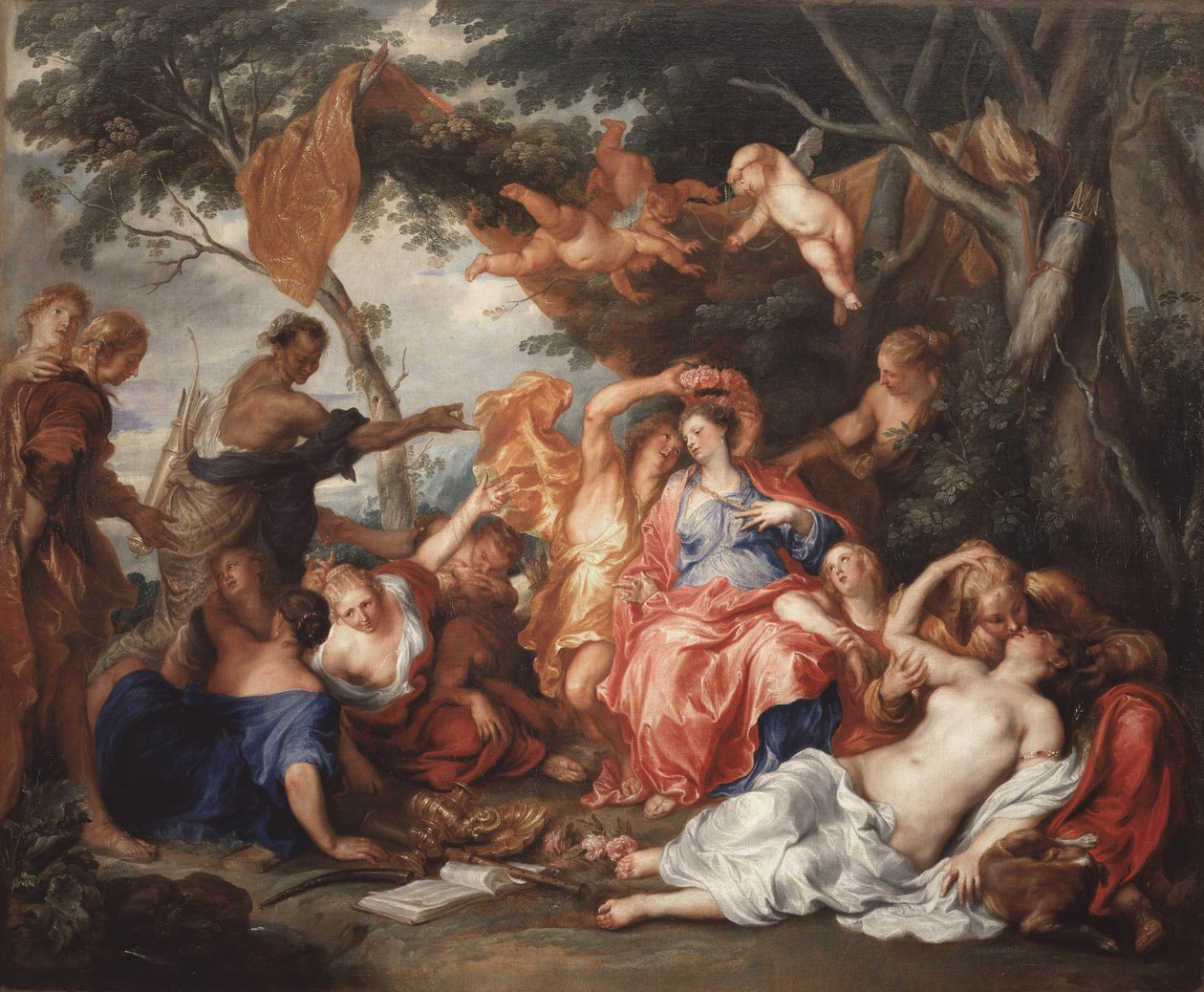Gul kronmyrte, 1631-1632. af Sir Anthony van Dyck