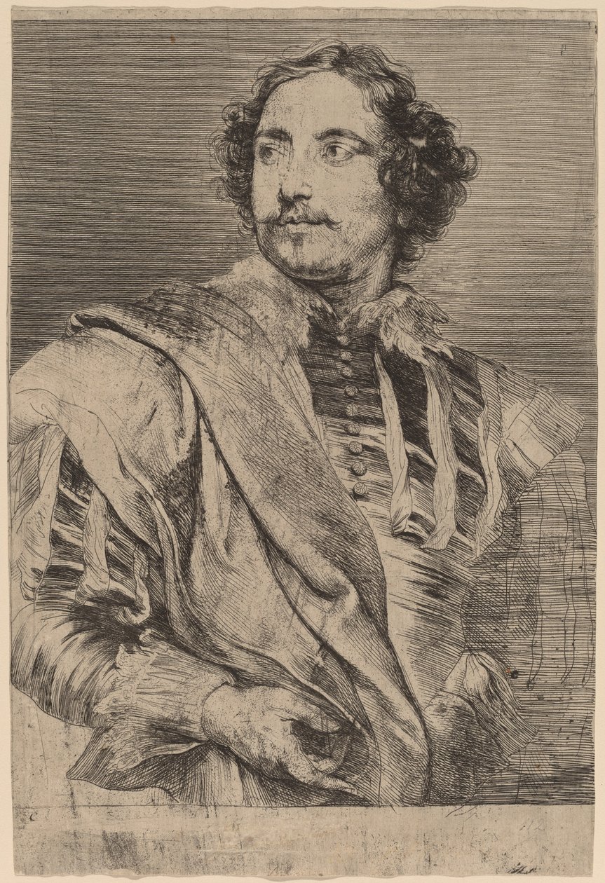 Paulus Pontius af Sir Anthony van Dyck
