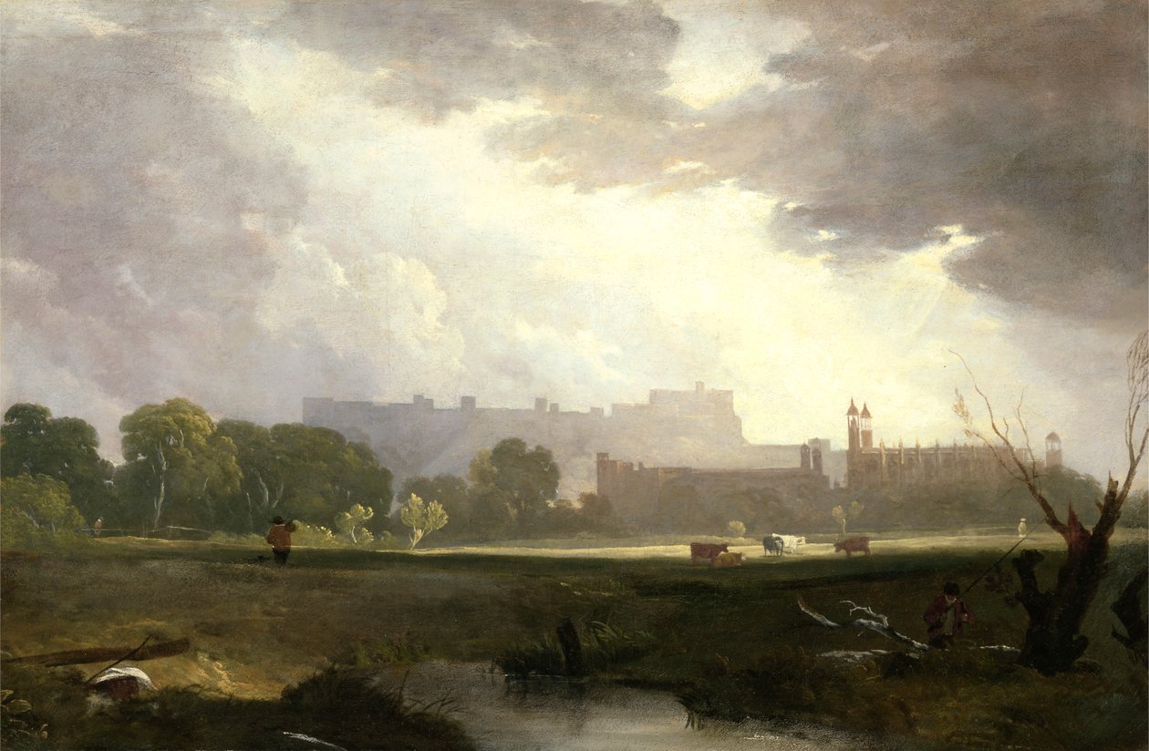 Windsor fra Eton af Sir Augustus Wall Callcott