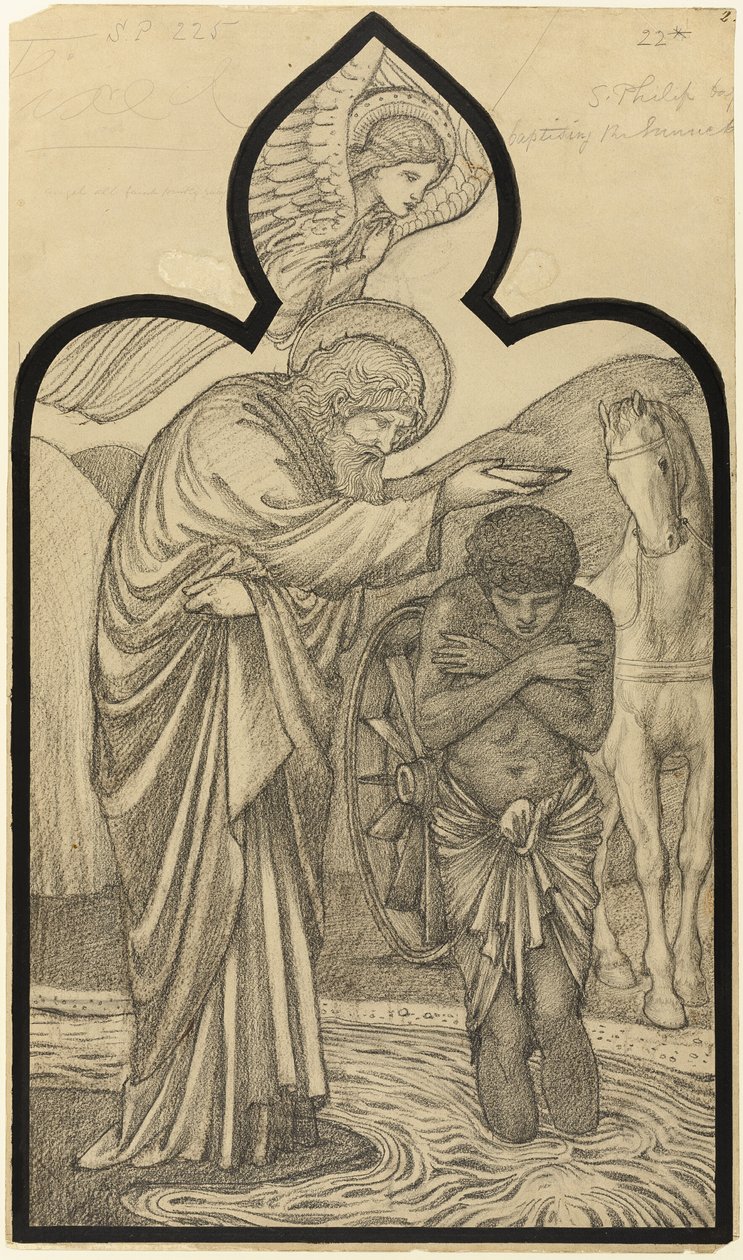 Sankt Filip døber evnukken af Sir Edward Burne Jones