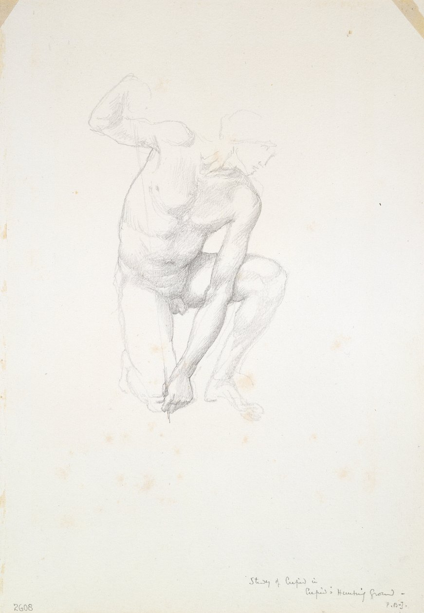 Studie for Amor af Sir Edward Burne Jones