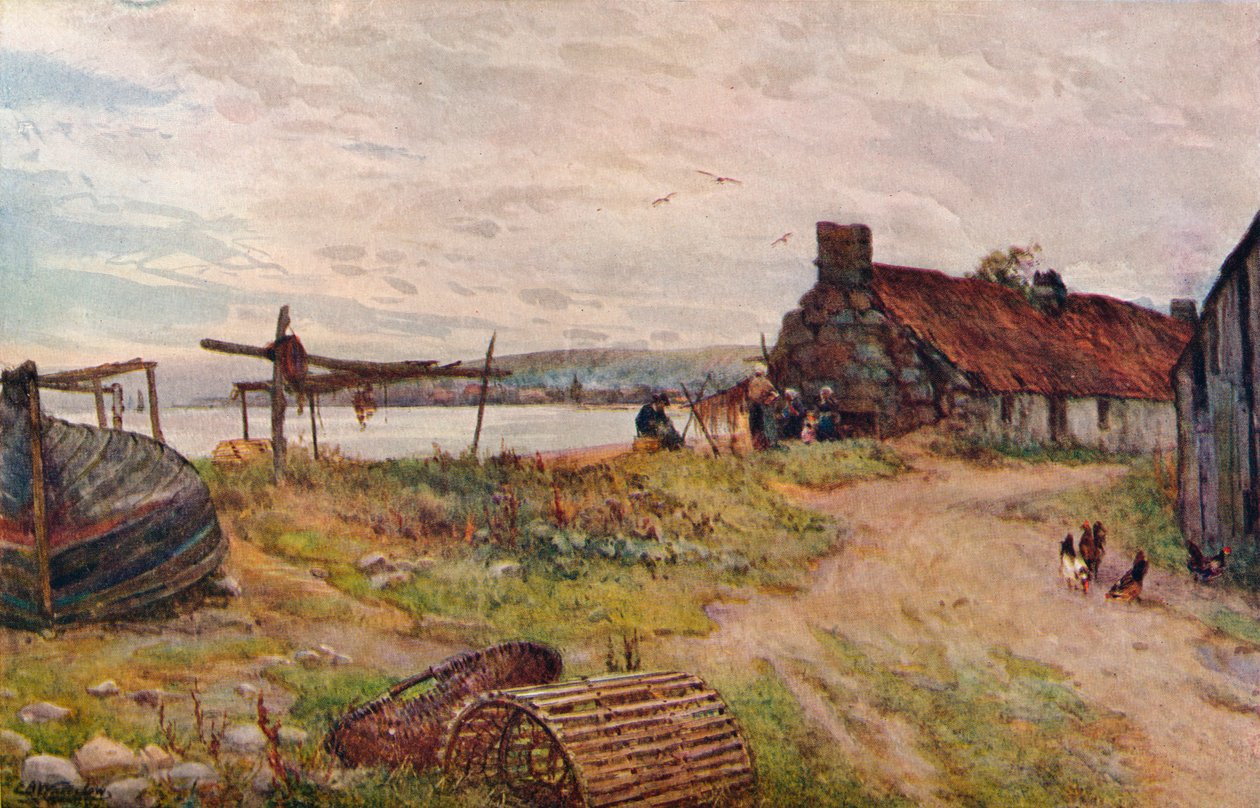 Stonehaven, c1911 af Sir Ernest Albert Waterlow