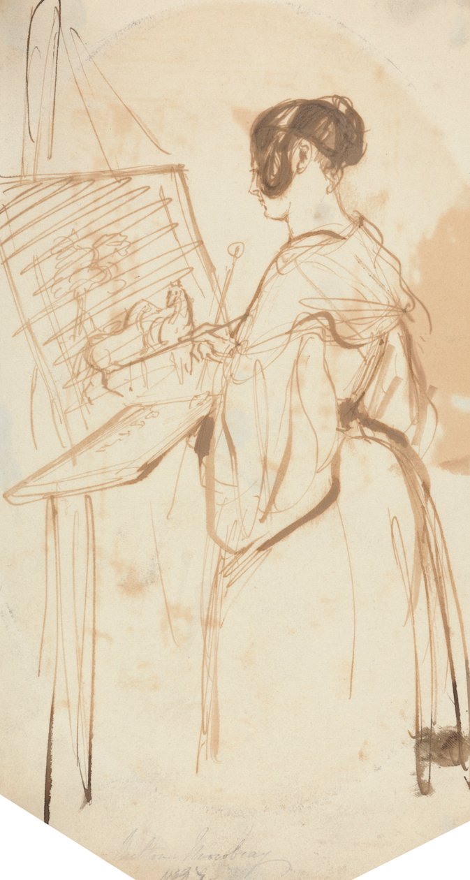 Et damemaleri af Sir Francis Grant