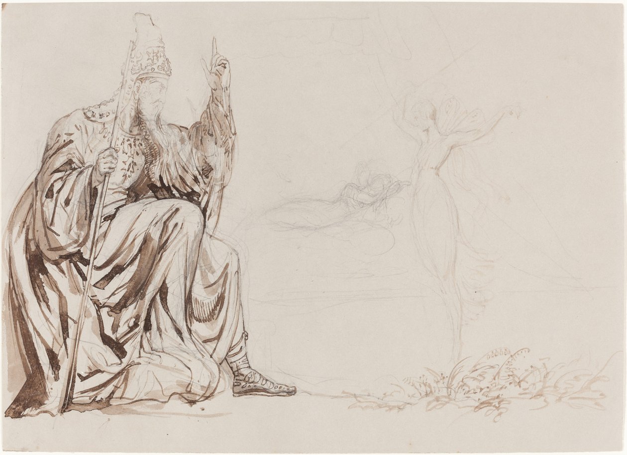 En tryllekunstner af Sir George Hayter