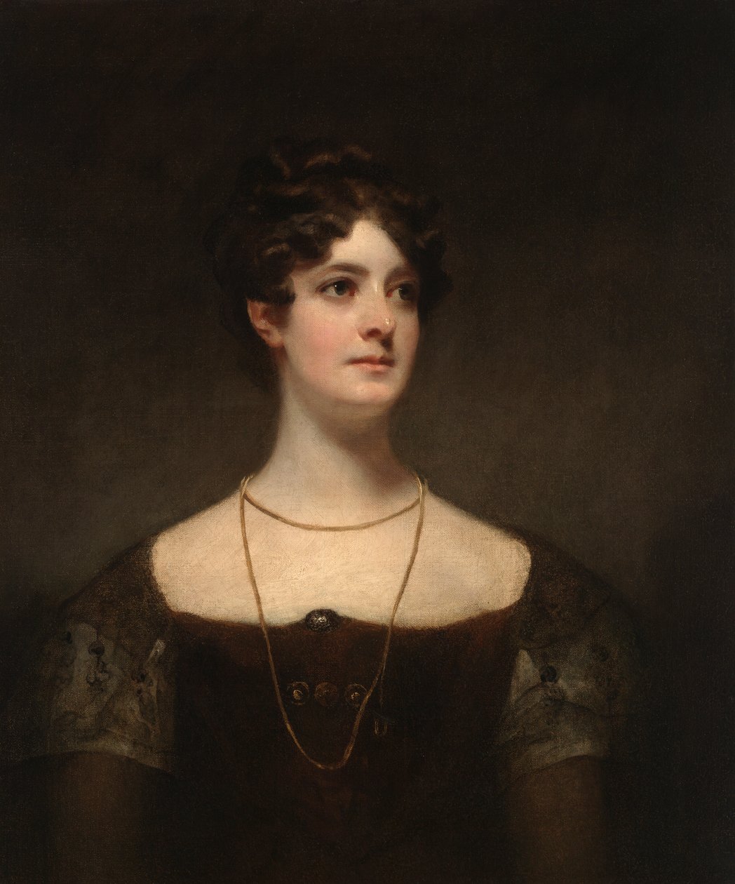 Mrs. James Wedderburn, n?e Isabelle Clerk af Sir Henry Raeburn