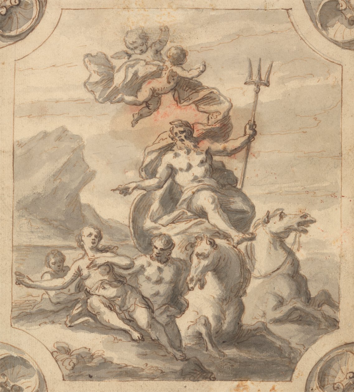 Neptun af Sir James Thornhill