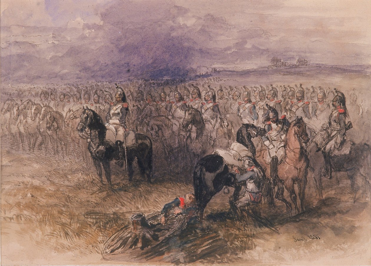 Fransk kavaleri, 1851 af Sir John Gilbert