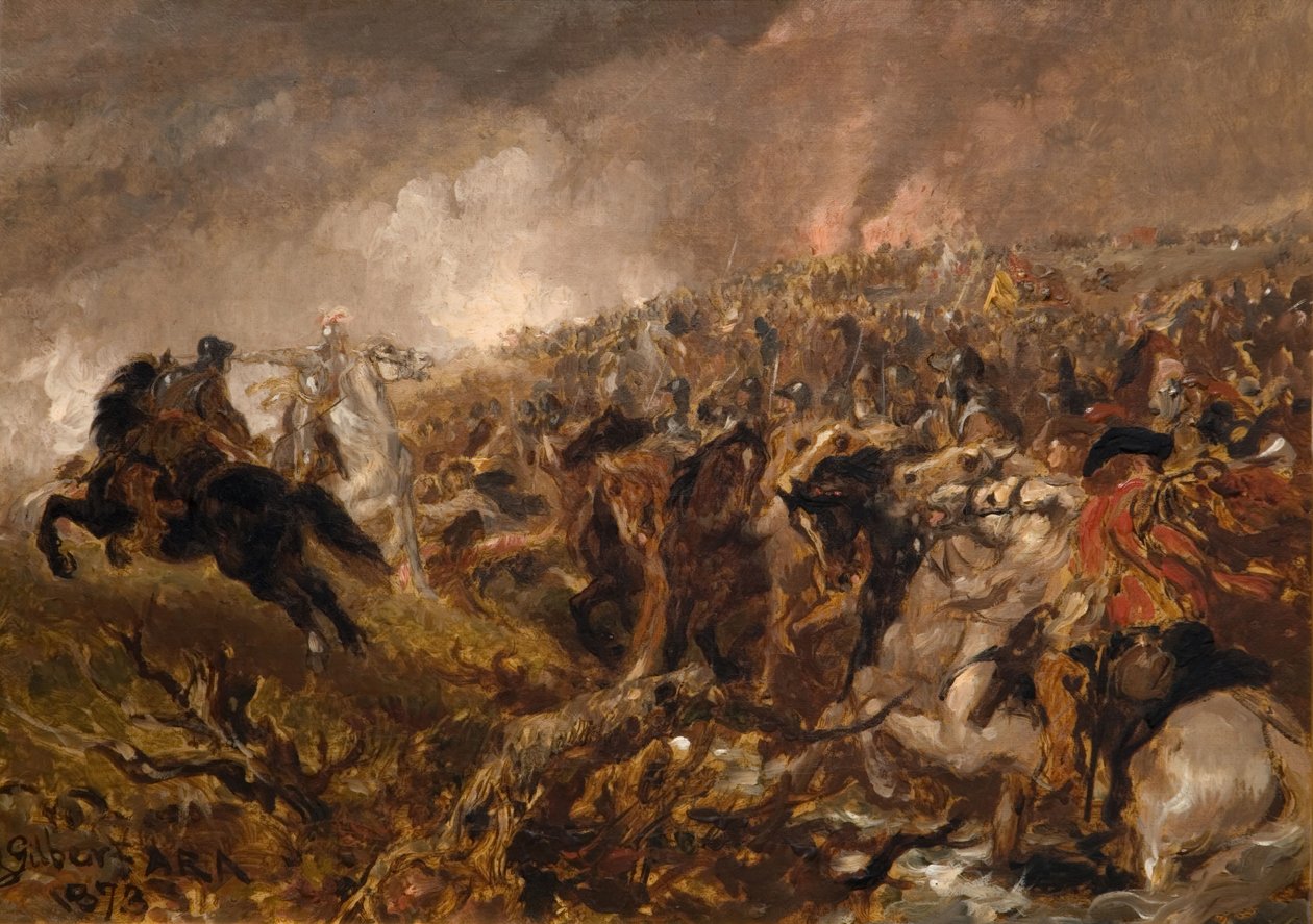 Forberedelse til anklagen, 1873. af Sir John Gilbert