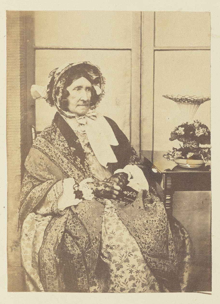 [Portræt af siddende kvinde]. af Sir John Joscelyn Coghill