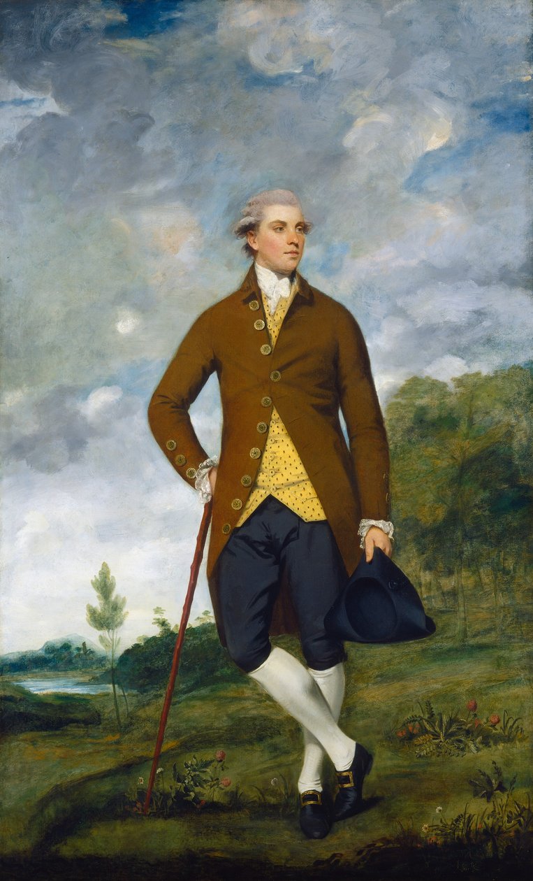 John Musters, 1777-c. 1780. af Sir Joshua Reynolds