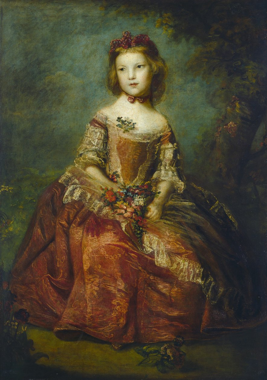 Lady Elizabeth Hamilton af Sir Joshua Reynolds
