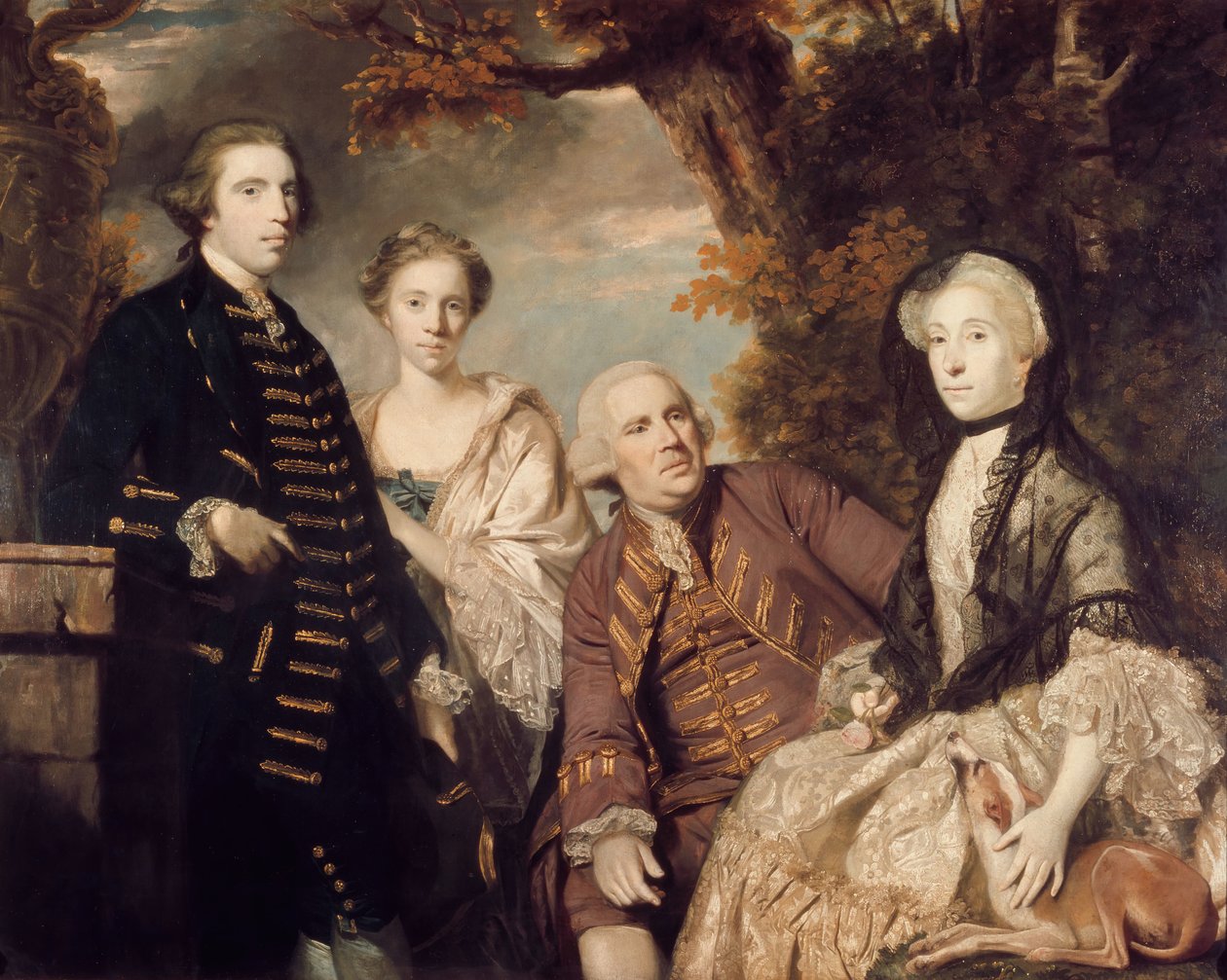 Familien Roffey, 1765. af Sir Joshua Reynolds