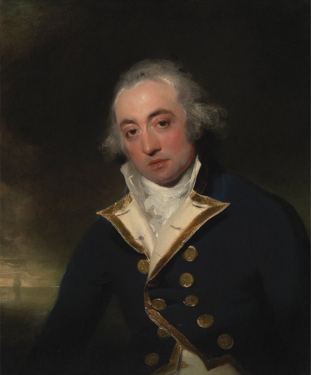 Admiral John Markham af Sir Thomas Lawrence
