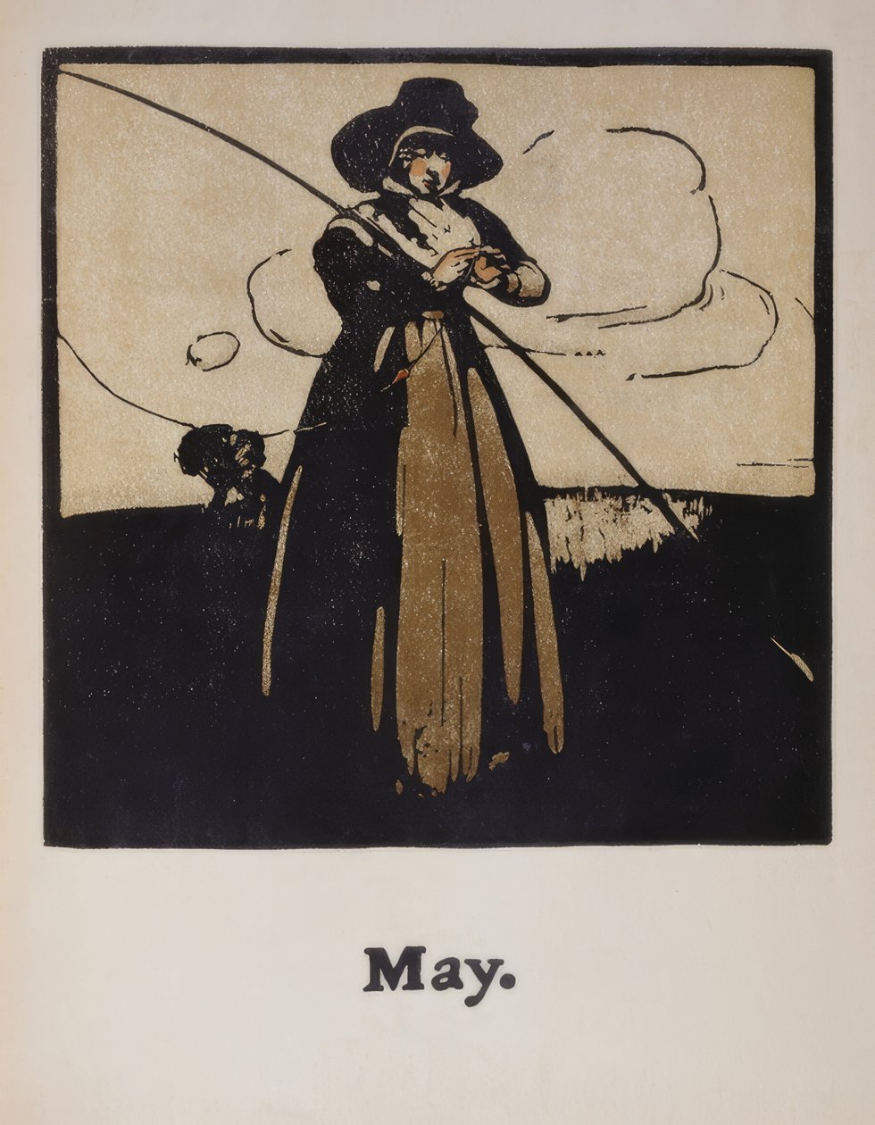 fiskeri af Sir William Nicholson