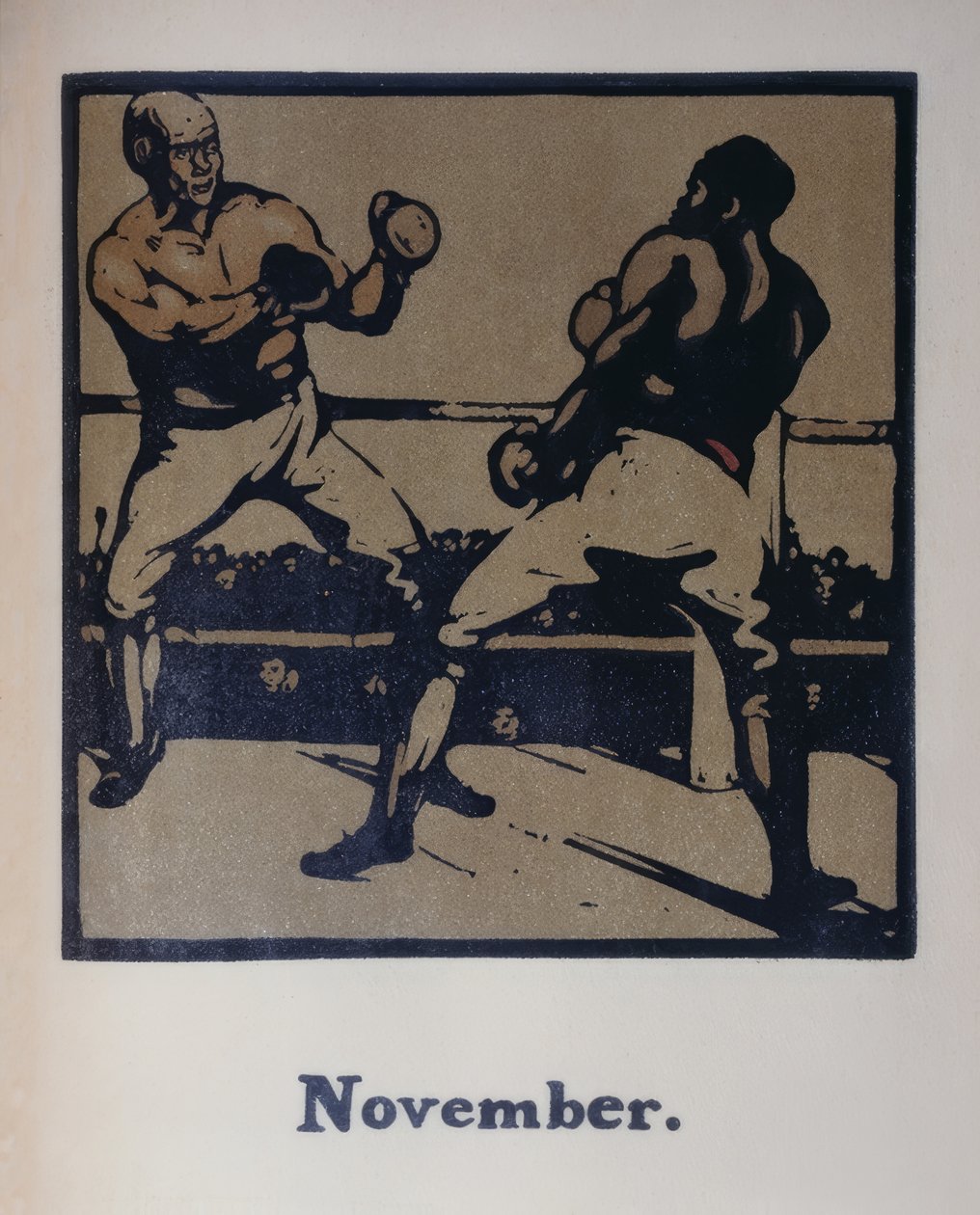 Boksning af Sir William Nicholson