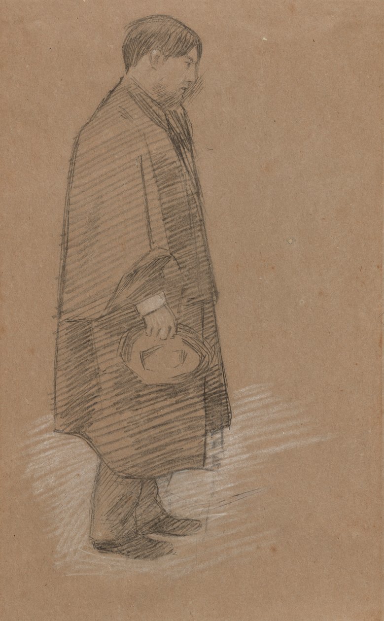 Portræt af en Charles Conder af Sir William Rothenstein