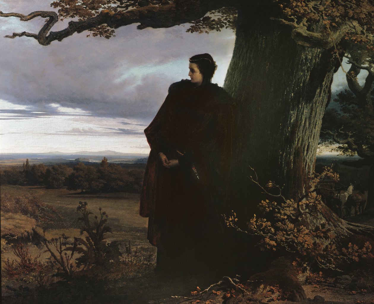 Dronning Isabellas farvel til Transsylvanien, 1863 af Alexander von Wagner