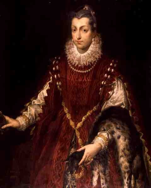 Portræt af en ung patricier af Sofonisba Anguissola