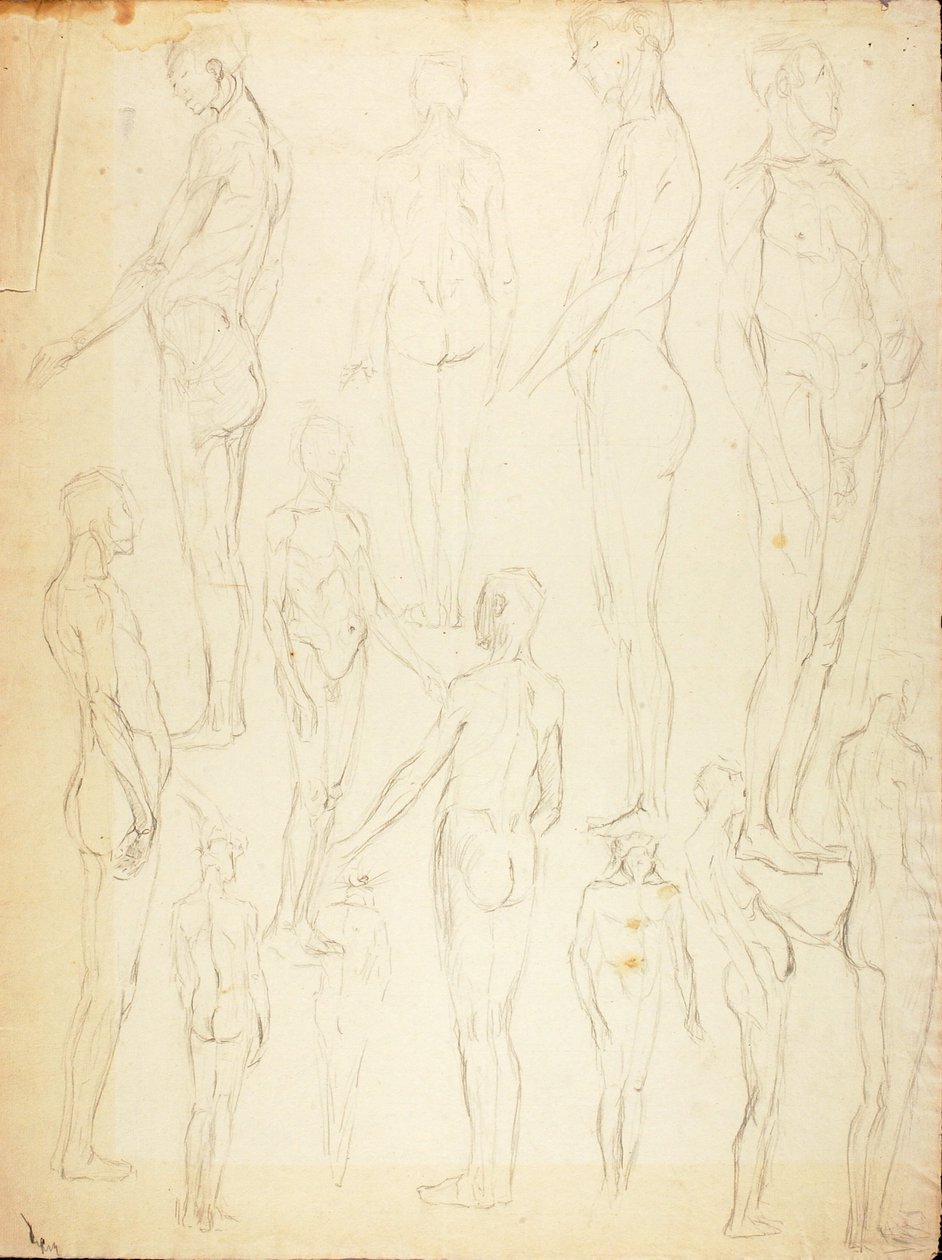 Nøgenbilleder af Solon H. Borglum
