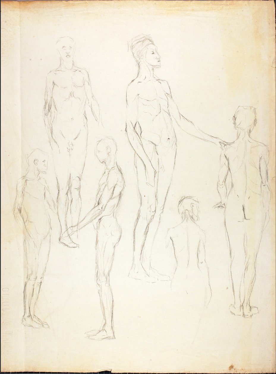 Nøgenbilleder af Solon H. Borglum