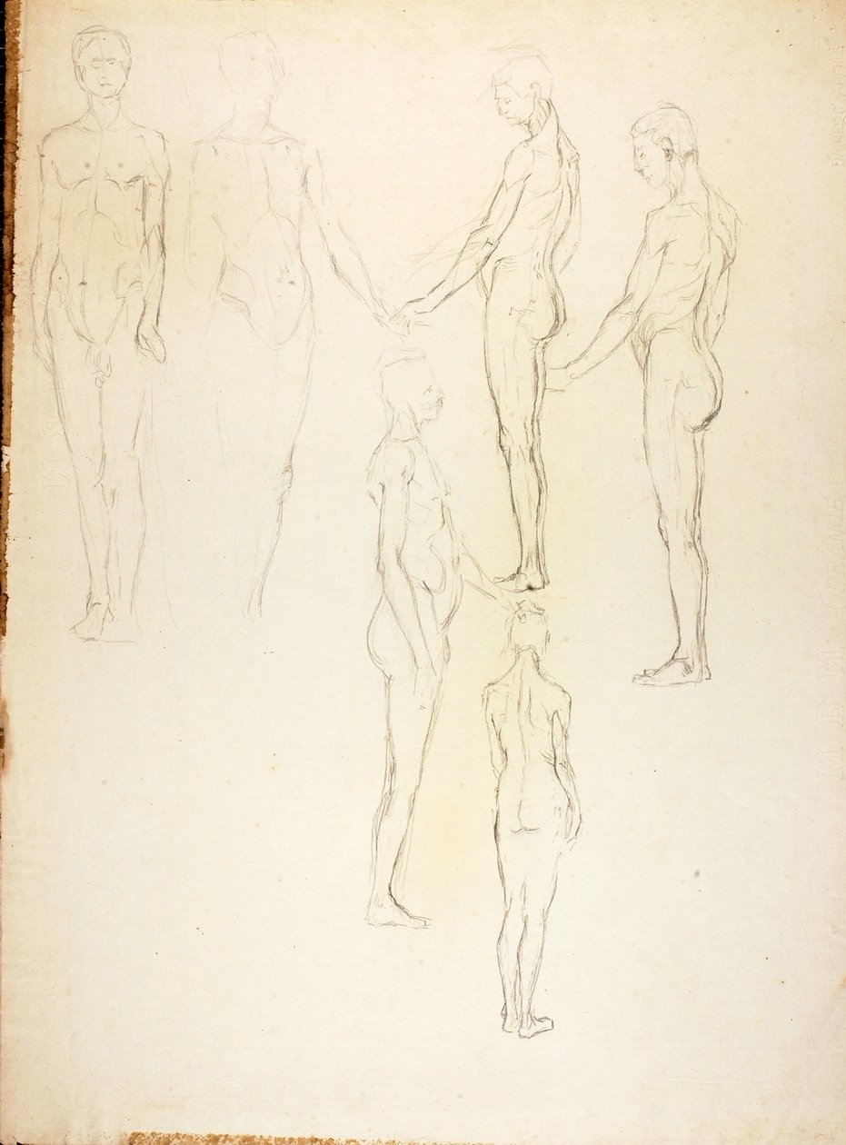 Nøgenbilleder af Solon H. Borglum