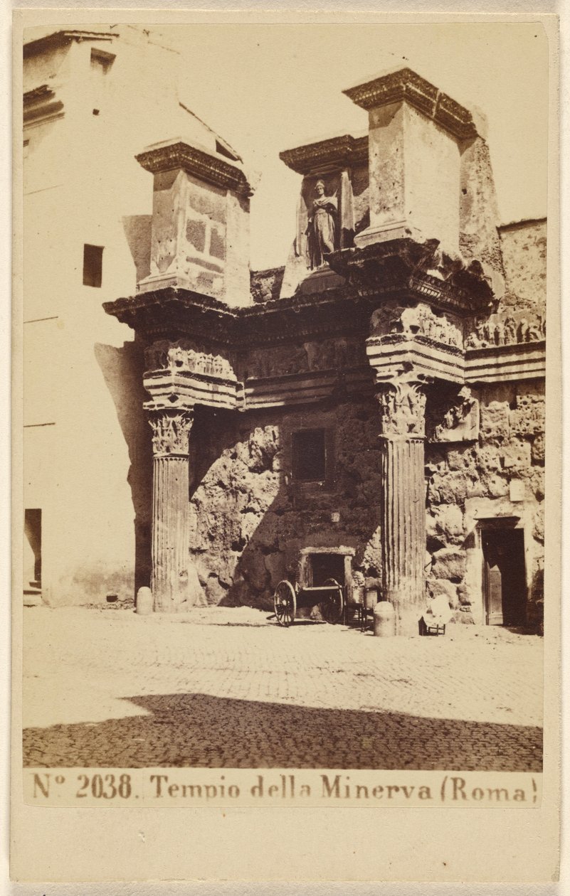 Minervas tempel (Rom) af Sommer and Behles