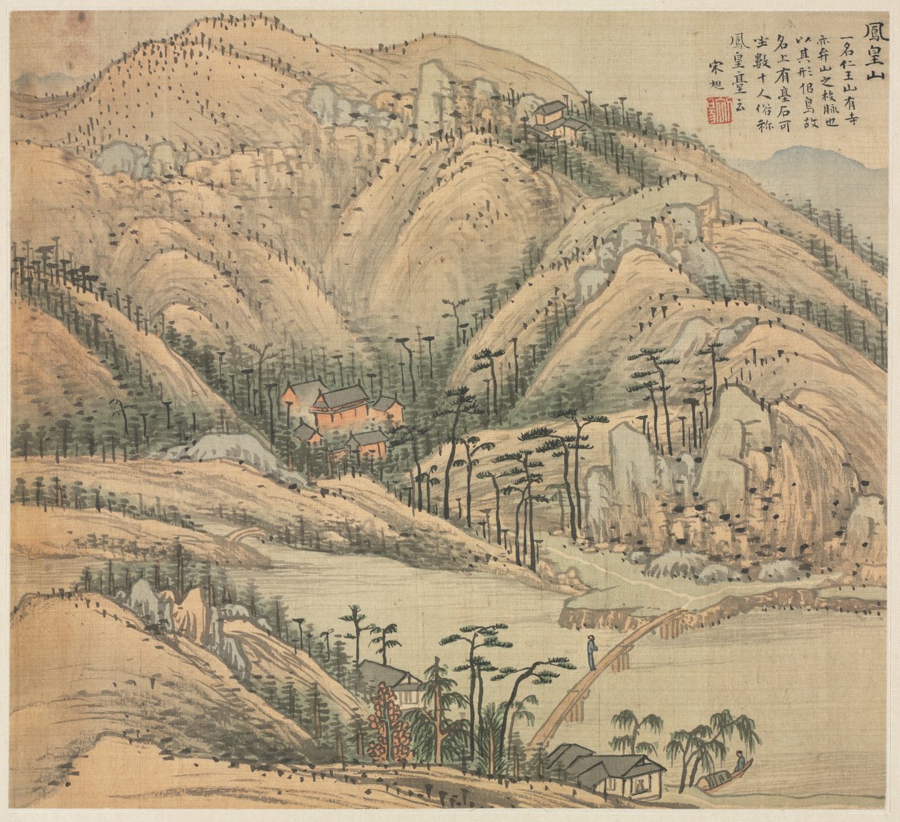 Mt. Fenghuang Mt. Phoenix, 1500s. af Song Xu