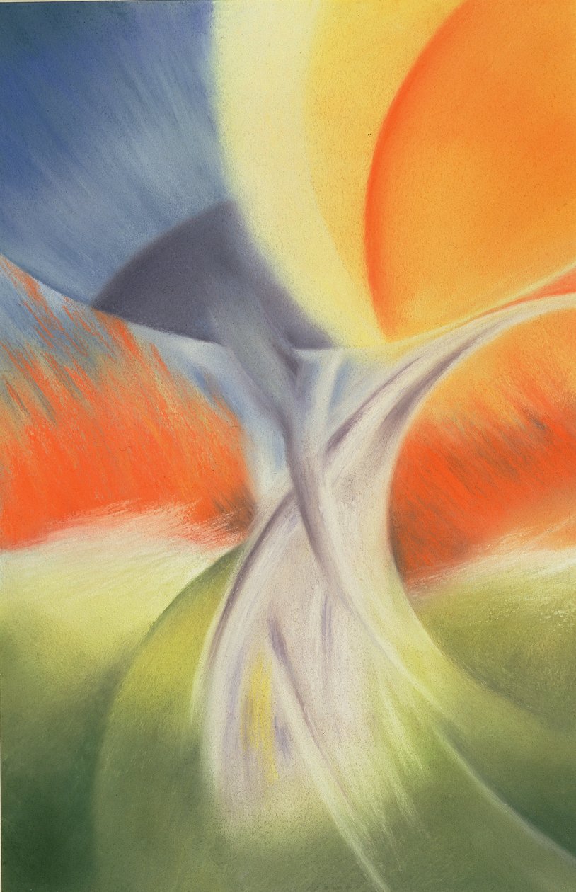 Ecstasy, 2000 (pastel på papir) af Sophie Hacker