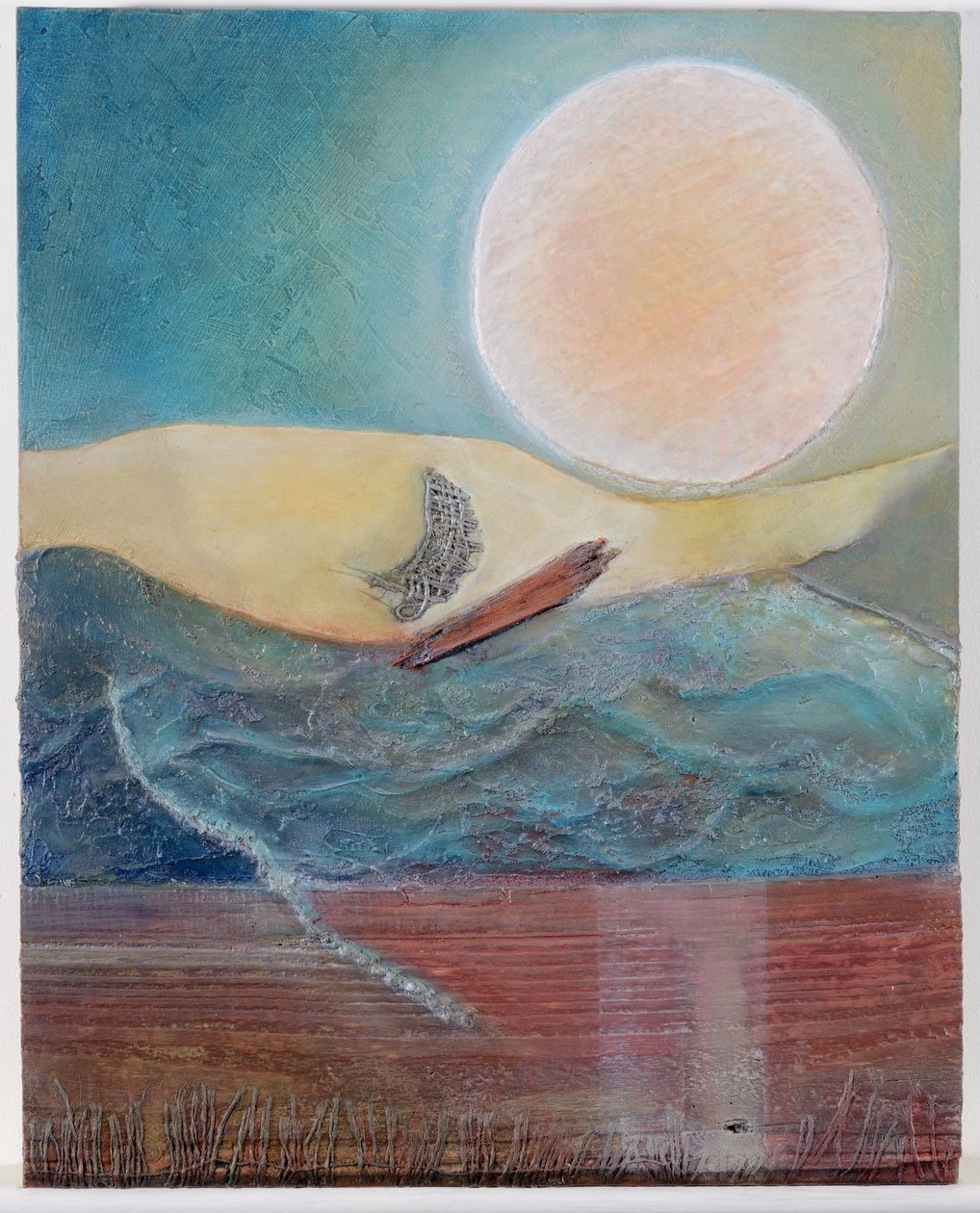 Triptykon (blandet medie) af Sophie Hacker