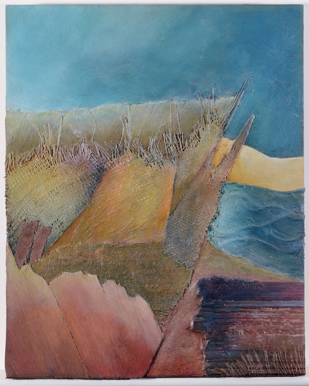 Triptykon (blandet medie) af Sophie Hacker