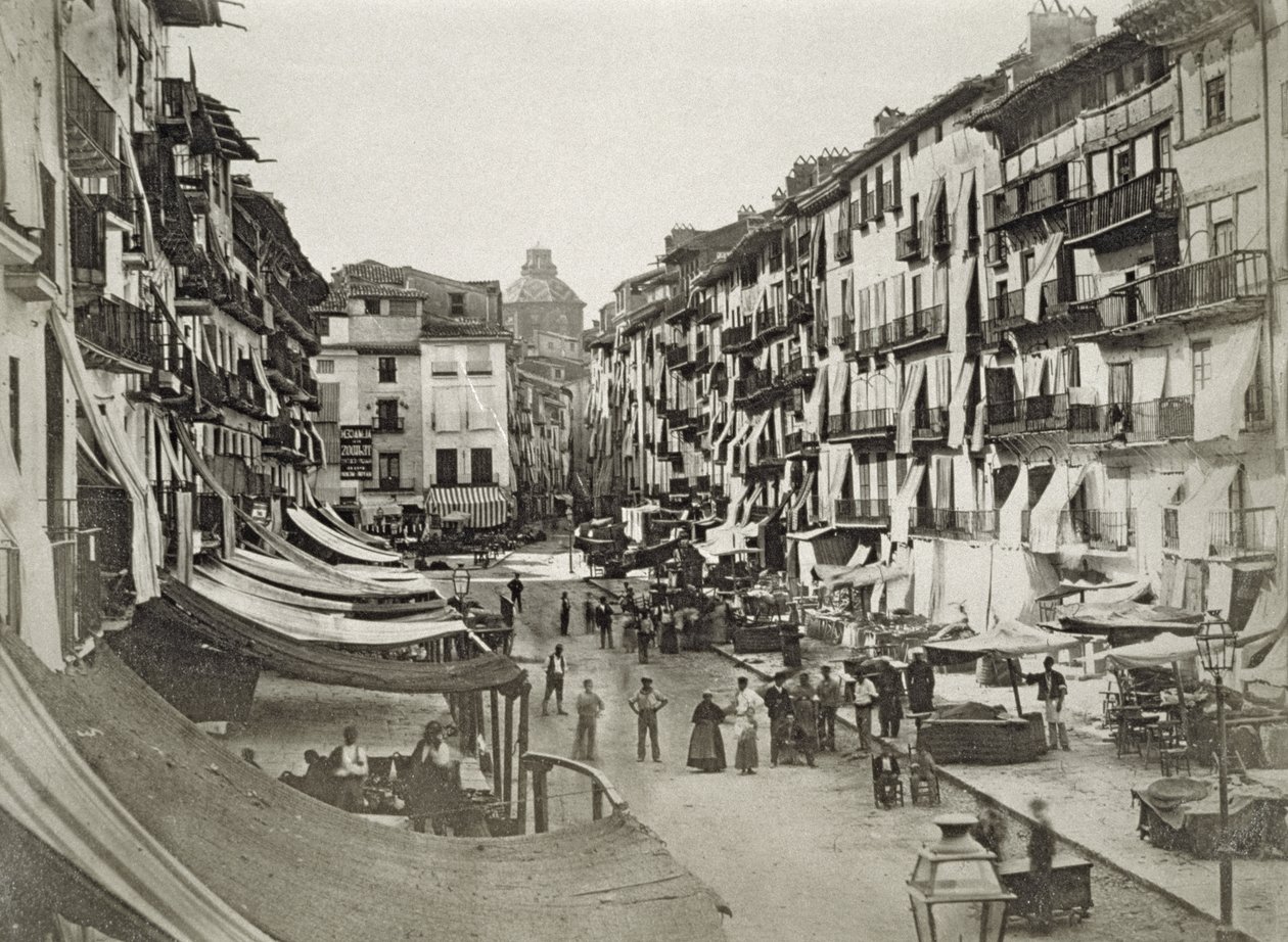 Barcelona gadebillede, ca. 1880
