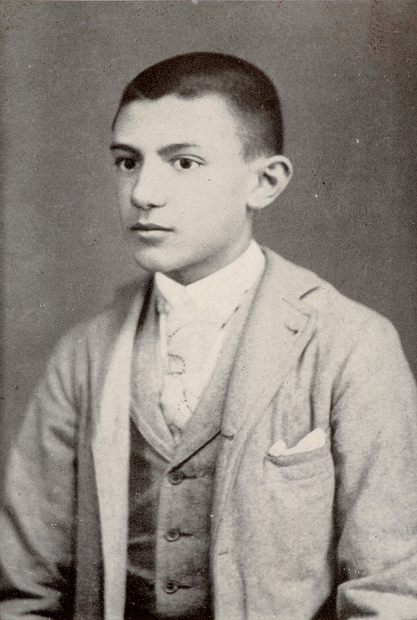 Pablo Picasso, 15 år, 1896 af Spanish Photographer